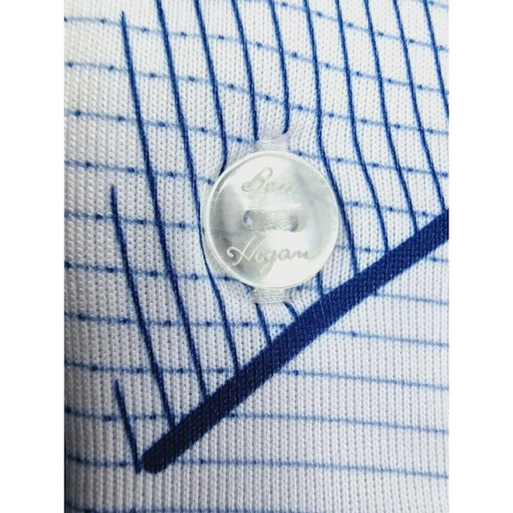 Ben Hogan Performance XL Men's White Short Sleeve Embroidered Sleeve Logo Polo - Picture 7 of 11